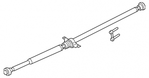 Ford Edge 16-18 2.0T AWD Driveshaft