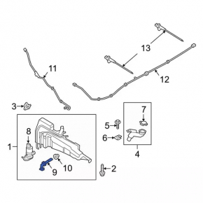 Ford Escape MK4 20- Washer Fluid Level Sensor