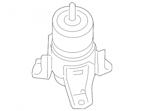Front Engine Mount for Nissan Murano 09-14 AWD