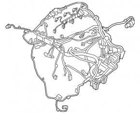 Wiring harness BMW 5 G30 18- 530e hybrid B46 RWD 1 module