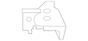 Lower Air Filter Housing Bracket for Hyundai Tucson 22-25 1.6T HEV