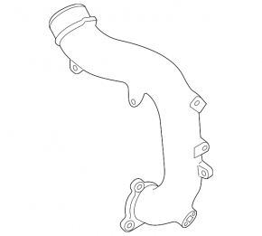Metal air intake pipe for Hyundai Veloster 12-17 1.6