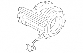 Motor fan rear heater Audi Q7 16-