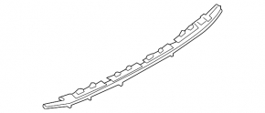 BMW 3 F30 12-18 rear shelf trim black