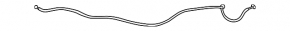 Toyota Camry V55 15-17 Hood Release Cable (USA)