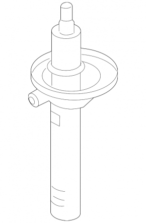 Front left shock absorber Audi A3 22-26