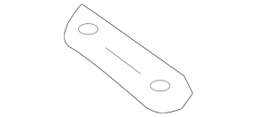 Front Bumper Mount Left Nissan Versa 12-19 USA