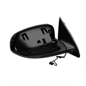 Right side mirror Jeep Cherokee KL 14-18 7+6 pins, turn signal, heating, backlight, red, worn