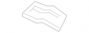 Front Bumper Fastener Left Wing Honda CRZ 11-16