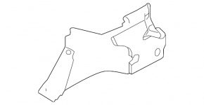 Arch trim left Nissan Altima 19-24
