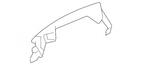 Door handle outer front right Mercedes GLA 15-20 keyless