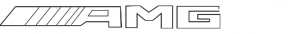 Emblem inscription AMG trunk lid G-class W463 G550 19-24 chrome