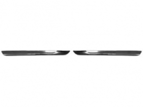 Rear bumper molding side right Ford Explorer 18-19 rest chrome