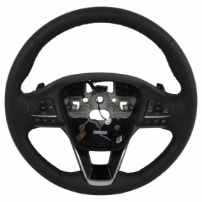 Steering wheel assembly Ford Bronco Sport 21-25 leather black with heating buttons and paddles