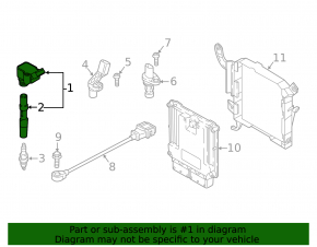 Ignition coil VW Jetta 19- 2.0T without insulation