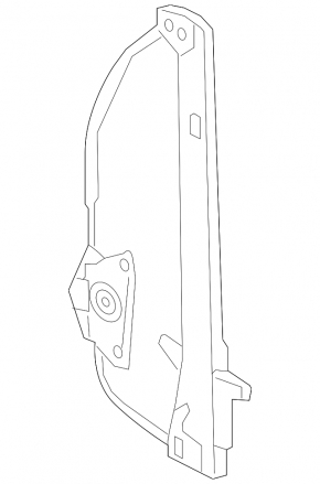 Rear right window lift mechanism VW Taos 22-25