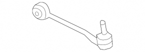 Lower control arm, front left, BMW 3 E90 E92 07-12 RWD