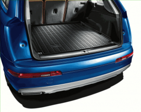 Boot mat Audi Q7 16- rubber, black