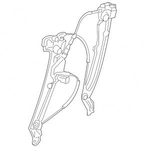 Window lifter with motor front left BMW 5 F10 11-16