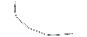 Front hood seal BMW 5 G30 17-23