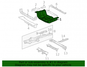 Toyota RAV4 06-12 trunk trough