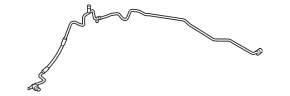 BMW X1 F48 16-16 B46 R134A heater-condenser air conditioner hose