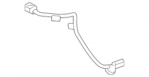 Front Left Airbag Sensor Wiring for a 1920 Hyundai Sonata