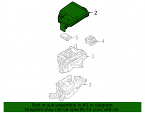 Underhood fuse box Hyundai Sonata 20-22