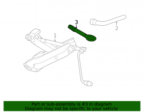 Towing hook Mercedes C-class W205 15-18