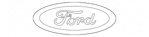 Emblem logo FORD tailgate Ford Edge 15-18
