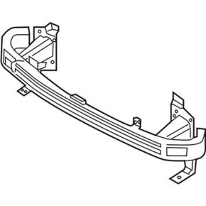Lincoln Nautilus 19-23 Front Bumper Reinforcement for Tow Hook
