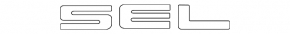 Emblem inscription SEL tailgate Ford Escape MK4 20-22