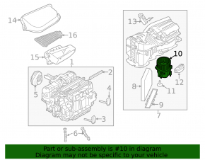 Motor heater fan Porsche Macan 15-