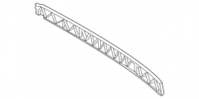 Rear bumper mount central Mercedes GLA 15-20