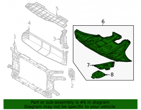 Engine protection Hyundai Tucson 22-24 2.5, Korea, FWD