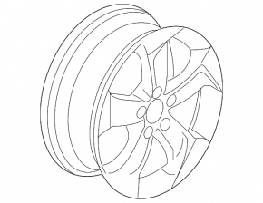 Wheel disk R17 Honda HR-V 16-22