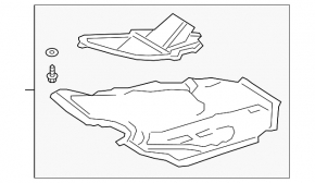 Engine Guard Lexus ES250 ES300h 19-