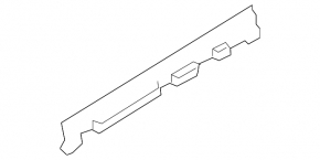 Front right threshold bracket for BMW X2 F39 18-23