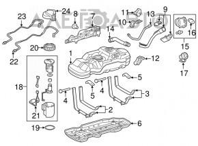 Toyota Avalon 19- Fuel Filler Cap