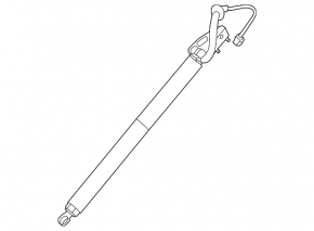 Shock absorber of the trunk door left Kia Niro 23- electric