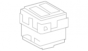 Seat Heating and Ventilation Control Unit Lexus RX350 RX450h 16-22