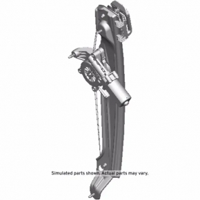 Window lift mechanism rear right Chevrolet Equinox EV 24-26