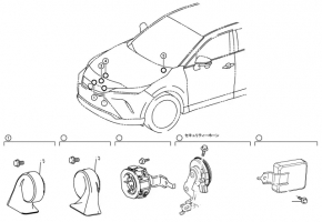 Controller Vehicle Toyota Venza 21-