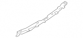 Rear Bumper Mount Center Porsche Macan 15-