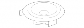 Mercedes H247 GLA 20-26 Burmester central front panel speaker