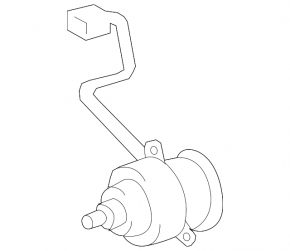 Left Cooling Fan Motor for Lexus IS250 06-13