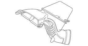 Air intake Toyota Highlander 14-16 3.5