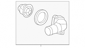 Thermostat cover Honda CRV 23- 1.5T