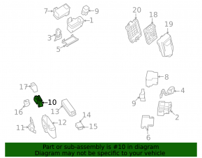Fuse box underhood left Nissan Rogue 14-20