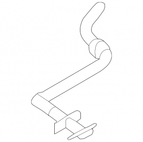 Rear washer nozzle Nissan Murano z52 15-